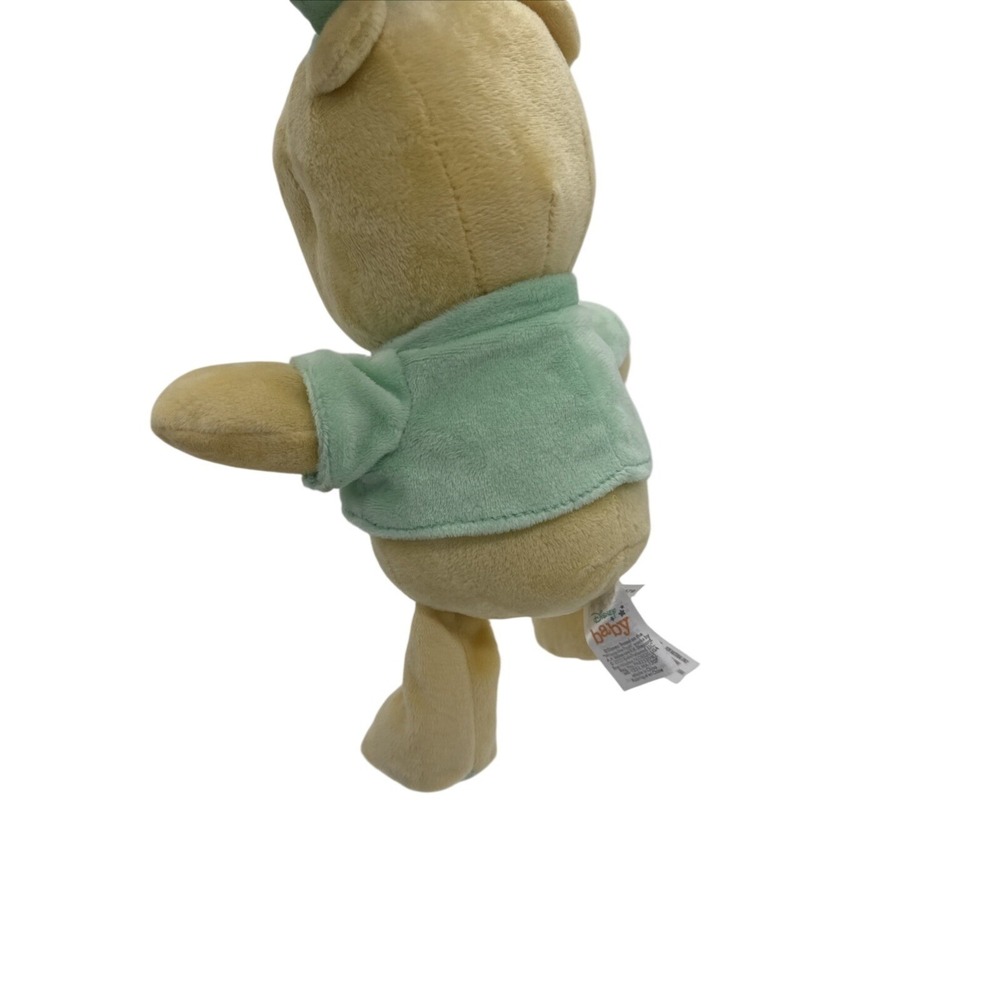 Winnie Pooh Easter Plush Bear Bunny Rabbit Happy Green Disney Baby - Picture 6 of 9